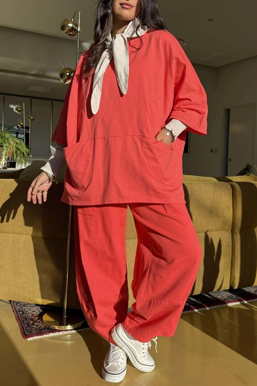 Lagen Nola Oversized Sweat Watermelon